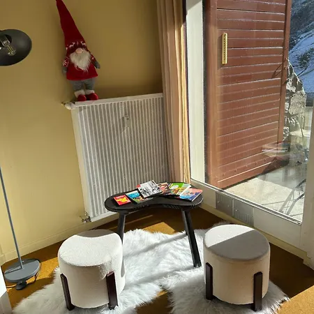 Petit Cocon Au Coeur De La Mongie (adults Only) Apartamento